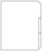 DocuCopy 3254 Laminated Index Tabs 90 Lb. Paper 1/3 Cut Straight Collated No Holes