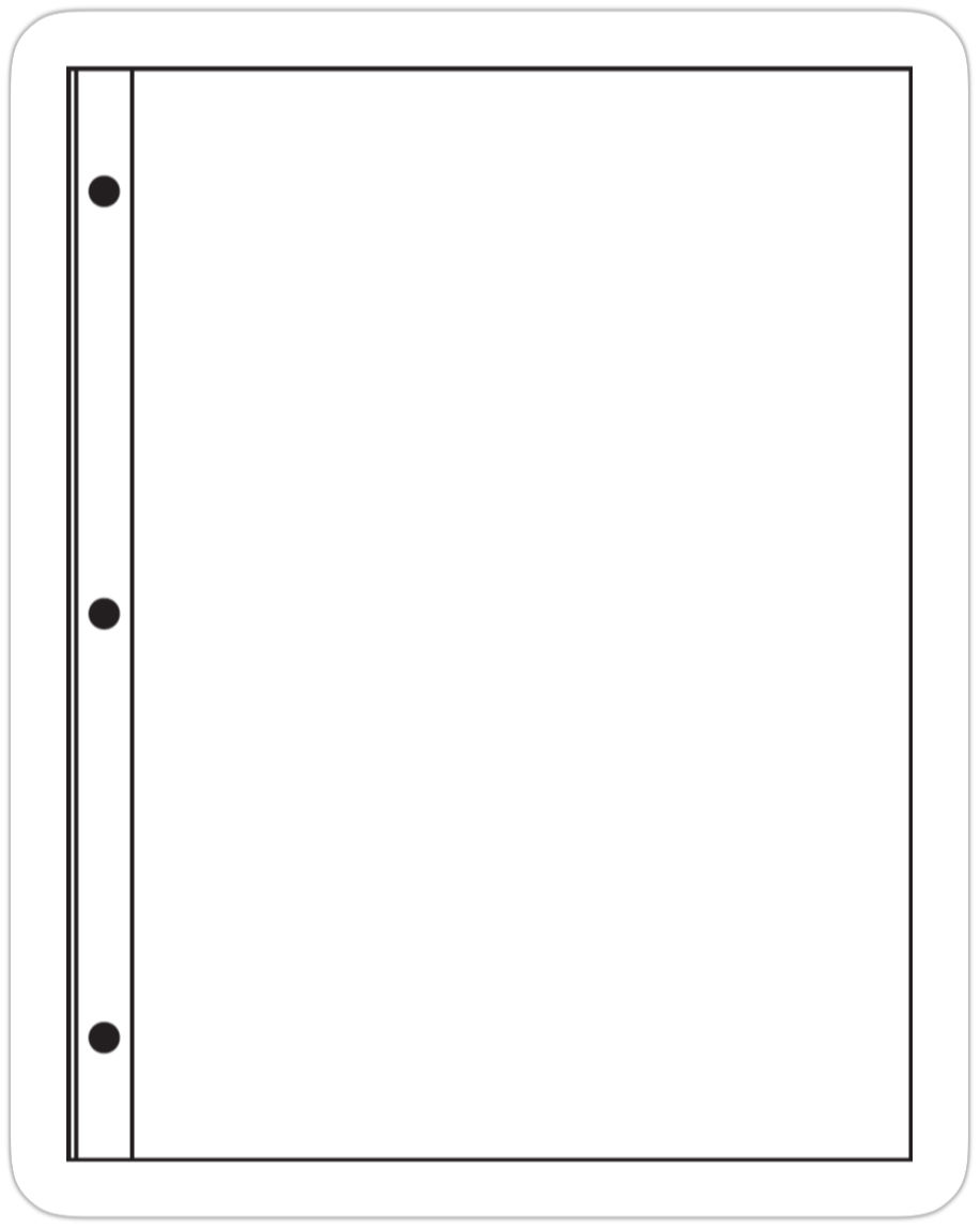 DocuCopy 7593 Reinforced Multipurpose Copy Paper 24 lb. 8.5" x 11" 3 Holes