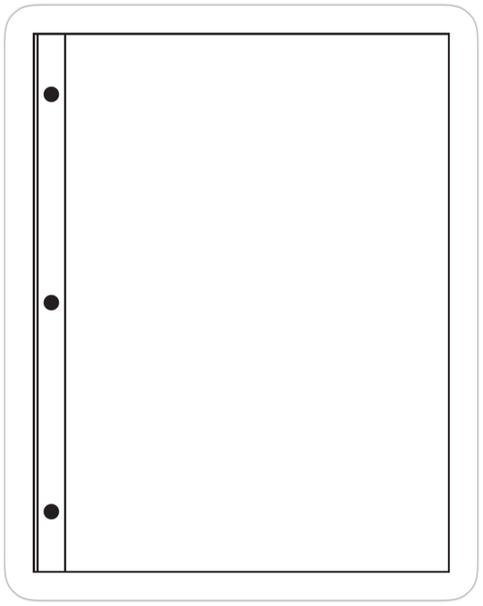 DocuCopy 7503 Reinforced Multipurpose Copy Paper 20 lb. 8.5" x 11" 3 Holes